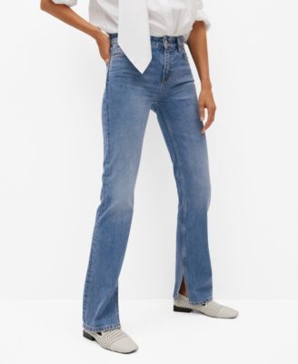 straight jeans mango