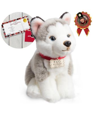 fao schwarz plush dog