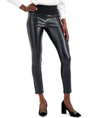 macy's leather pants