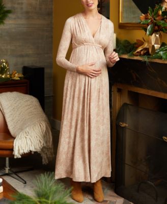 macys maternity maxi dress