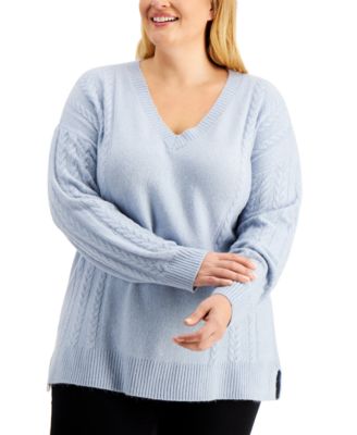 plus size knit sweaters