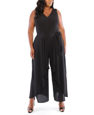 macys plus size formal jumpsuits