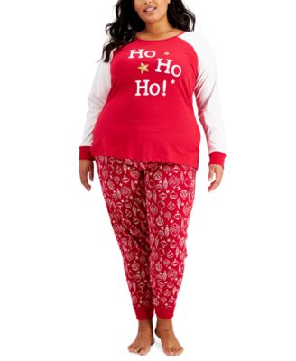plus size matching pajamas