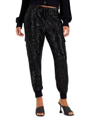 calvin klein sequin pants