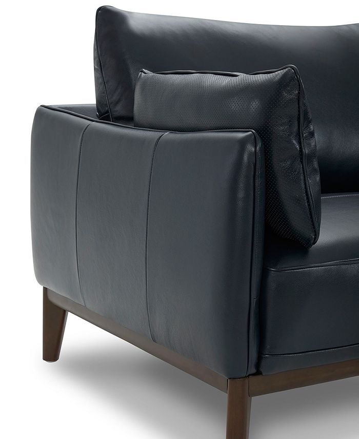 Furniture Jollene Leather 2Pc. Sectional with Chaise, Created for Macy's & Reviews Furniture