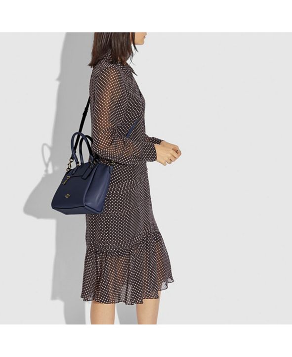 coach elise small satchel