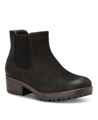 eastland's chocolate chelsea boots