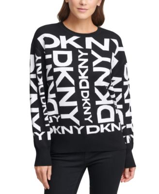 dkny black sweater