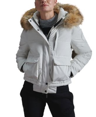 plus size superdry coats