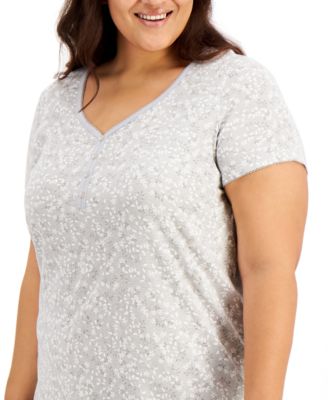 macy's charter club plus size tops