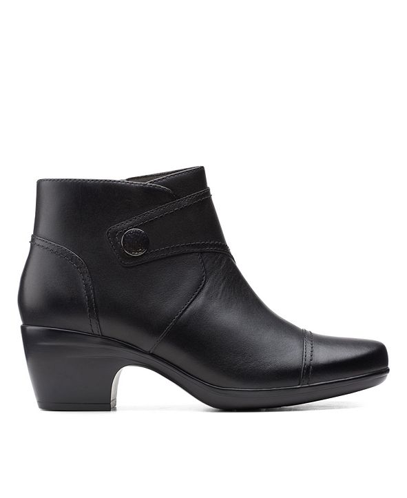 Clarks Collection Women's Emily Calle Booties & Reviews - Women - Macy's
