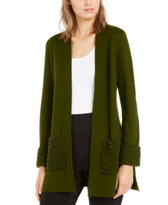 alfani open front cardigan