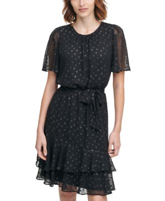 plus size ripped sweater dress