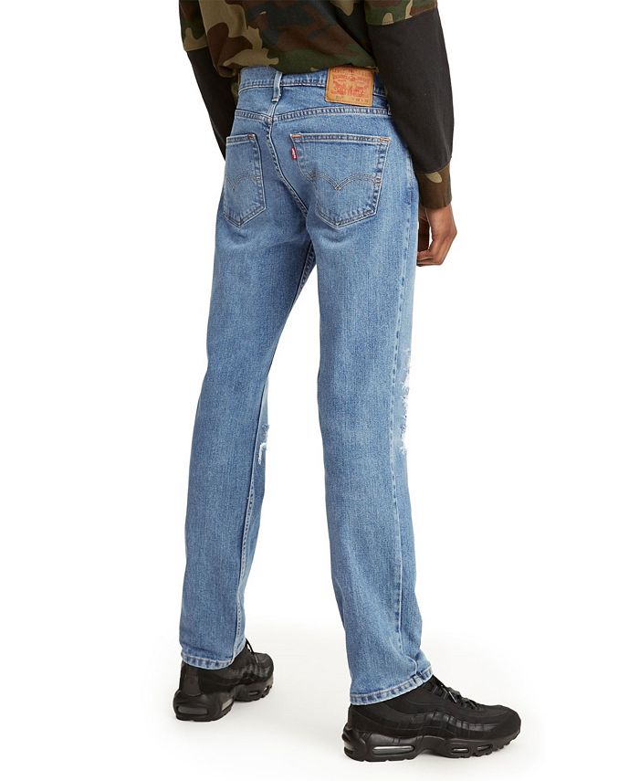 Levi's Levi’s® Flex Men's 511™ Slim Fit Rip and Repair Jeans & Reviews ...