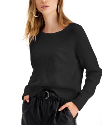 zip back sweater