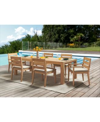 teak outdoor dining set
