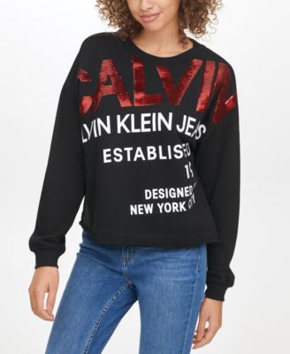 calvin klein sweatshirt junior