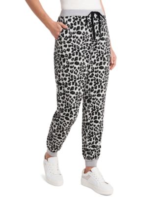 leopard print joggers womens