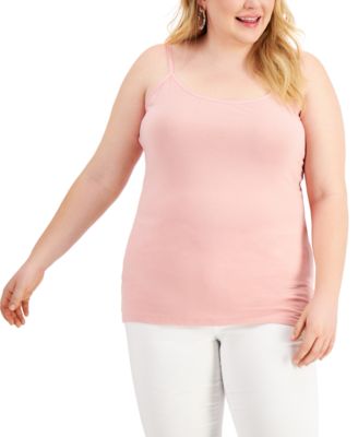 macys plus size tank tops