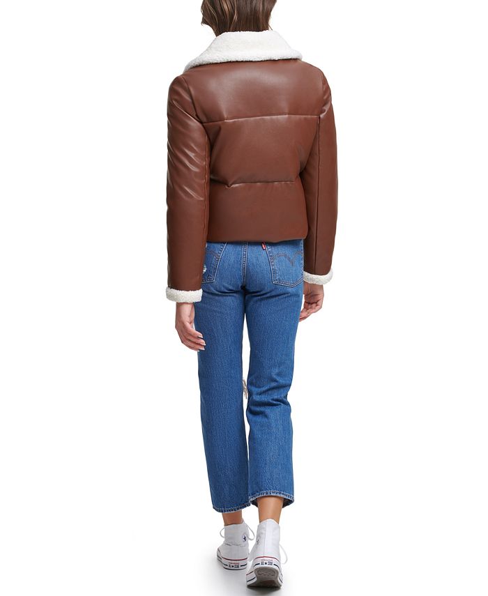 Levi puffer jacket womens