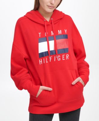 tommy hilfiger boyfriend logo hoodie