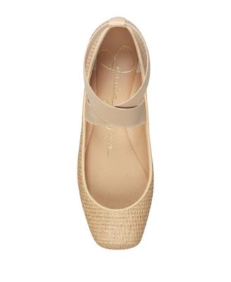 jessica simpson mandalaye elastic ballet flats