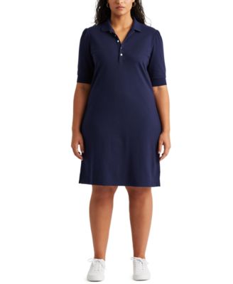 plus size ralph lauren polo shirt dress