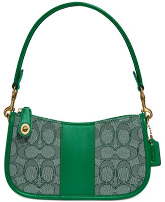 coach swinger 20 green