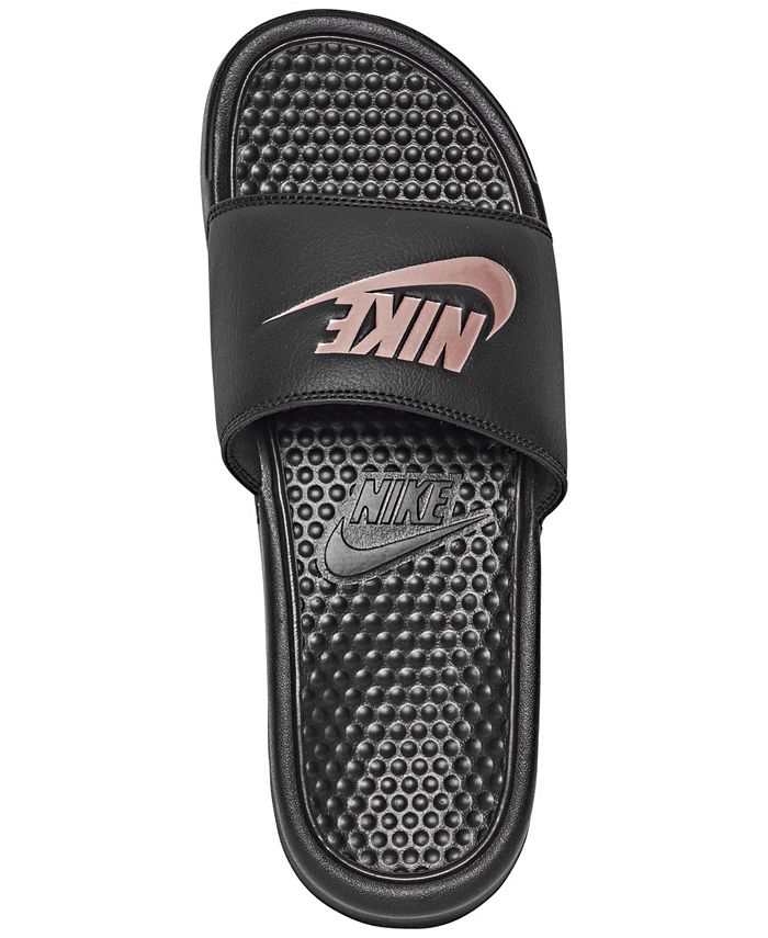 women's nike benassi jdi print fp slide sandals