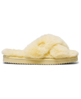 michael kors fluffy slippers