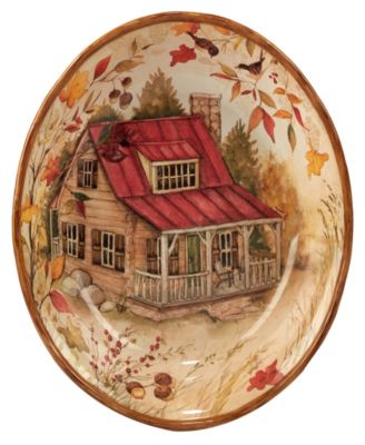 Сервировочная чаша из соснового леса