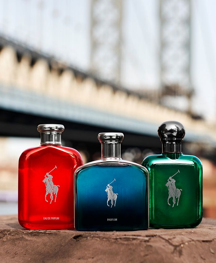 Ralph Lauren Men's Polo Deep Blue Parfum Spray, 2.5oz. & Reviews All