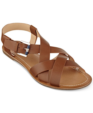 Tommy Hilfiger Women's Lorinda Flat Sandals - Shoes - Macy's
