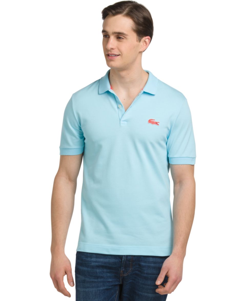 Lacoste Lve Short Sleeve Pique Stretch Polo