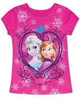 Disney Girls' Frozen Graphic Tee