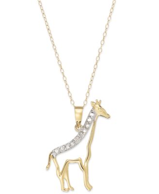 kate spade giraffe necklace