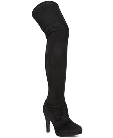Report Nadya Over-the-Knee Stretch Boots - Shoes - Macy's