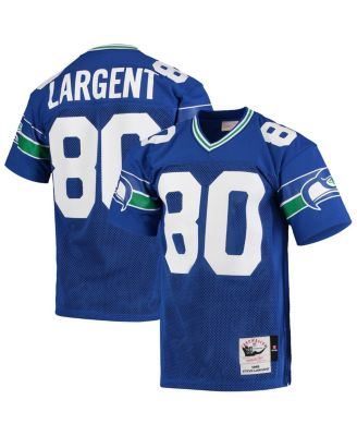 Мужская майка Mitchell & Ness Steve Largent Royal Seattle Seahawks Authentic для отставных игроков