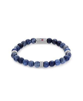 Мужской браслет из бисера с камнями от Tommy Hilfiger