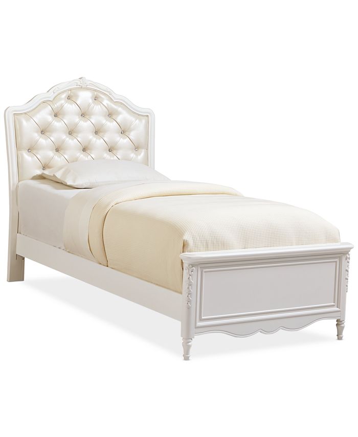 Furniture Celestial Kid's Upholstered Twin Bed & Reviews Furniture Macy's