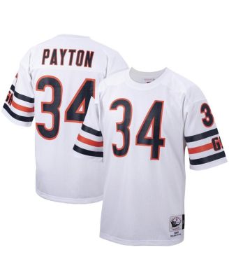 Мужская футболка Mitchell & Ness Walter Payton White Chicago Bears, большая и высокая, 1985 года выпуска, копия футболиста, вышедшего на пенсию.
