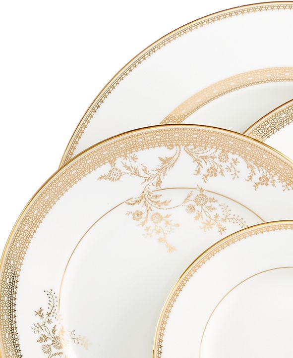 Vera Wang Wedgwood Dinnerware, Lace Gold Collection & Reviews Fine
