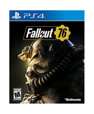 Видеоигра Bethesda Fallout 76 для PS4, черная