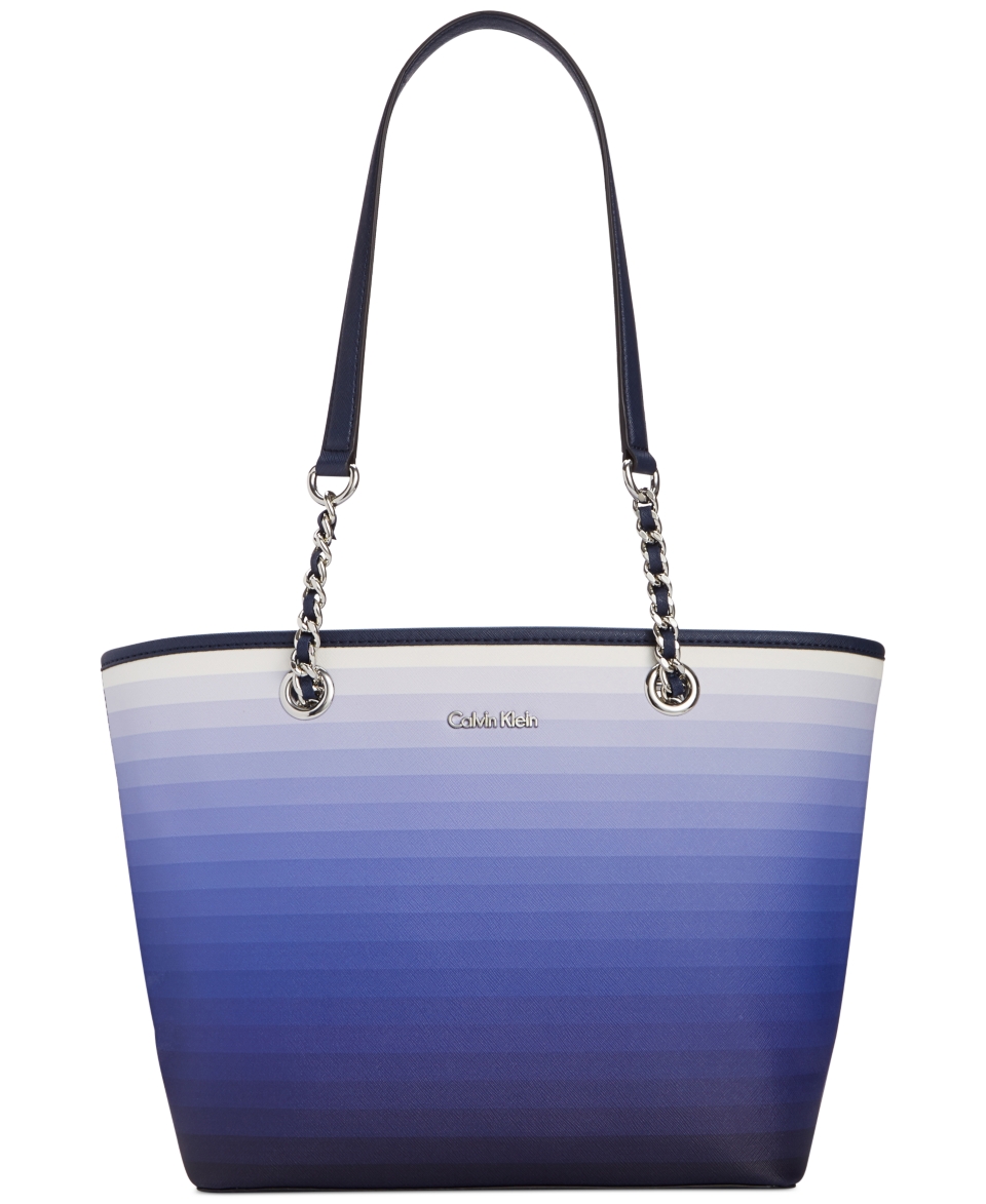 Calvin Klein Large Ombre Saffiano Tote   Handbags & Accessories   