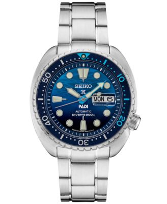 Мужские автоматические часы Seiko Prospex PADI Special Edition с браслетом из нержавеющей стали 45 мм