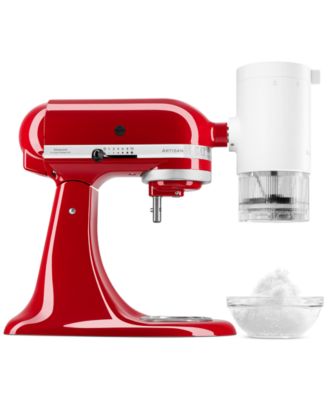 Стационарный миксер KitchenAid с насадкой для измельчения льда KSMSIA