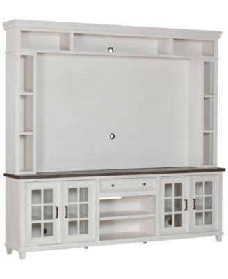 96-дюймовая телевизионная консоль Dawnwood из 2 предметов (96-дюймовая консоль и подставка)