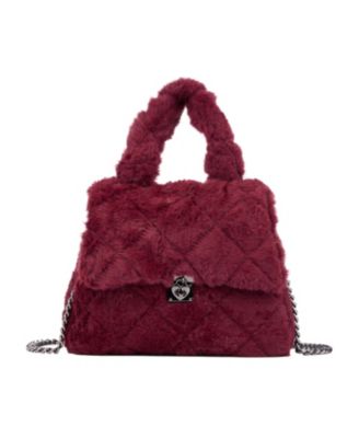 Женское кроссбоди Sonia из искусственного меха Olivia Miller через плечо 14890₽