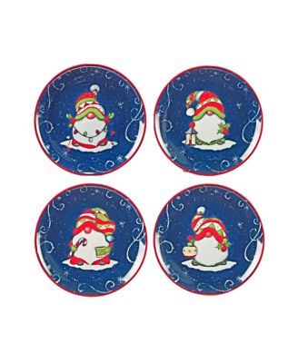 Праздничный набор десертных тарелок 