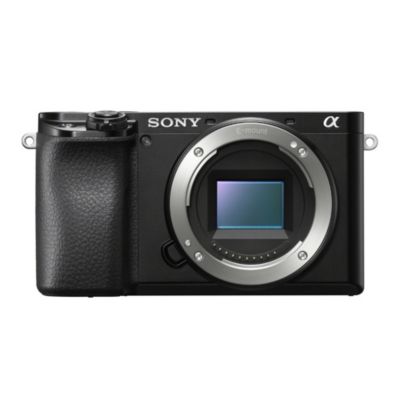 Беззеркальный фотоаппарат Sony Alpha a6100 APS-C со сменным объективом, черный